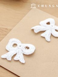 蕾絲布料刺繡蕾絲布圖案輔料Amy 2pcs