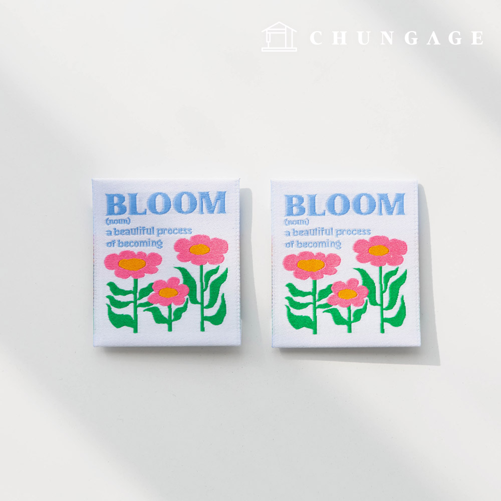 棉標雙折織嘜 Bloom Garden 2pcs